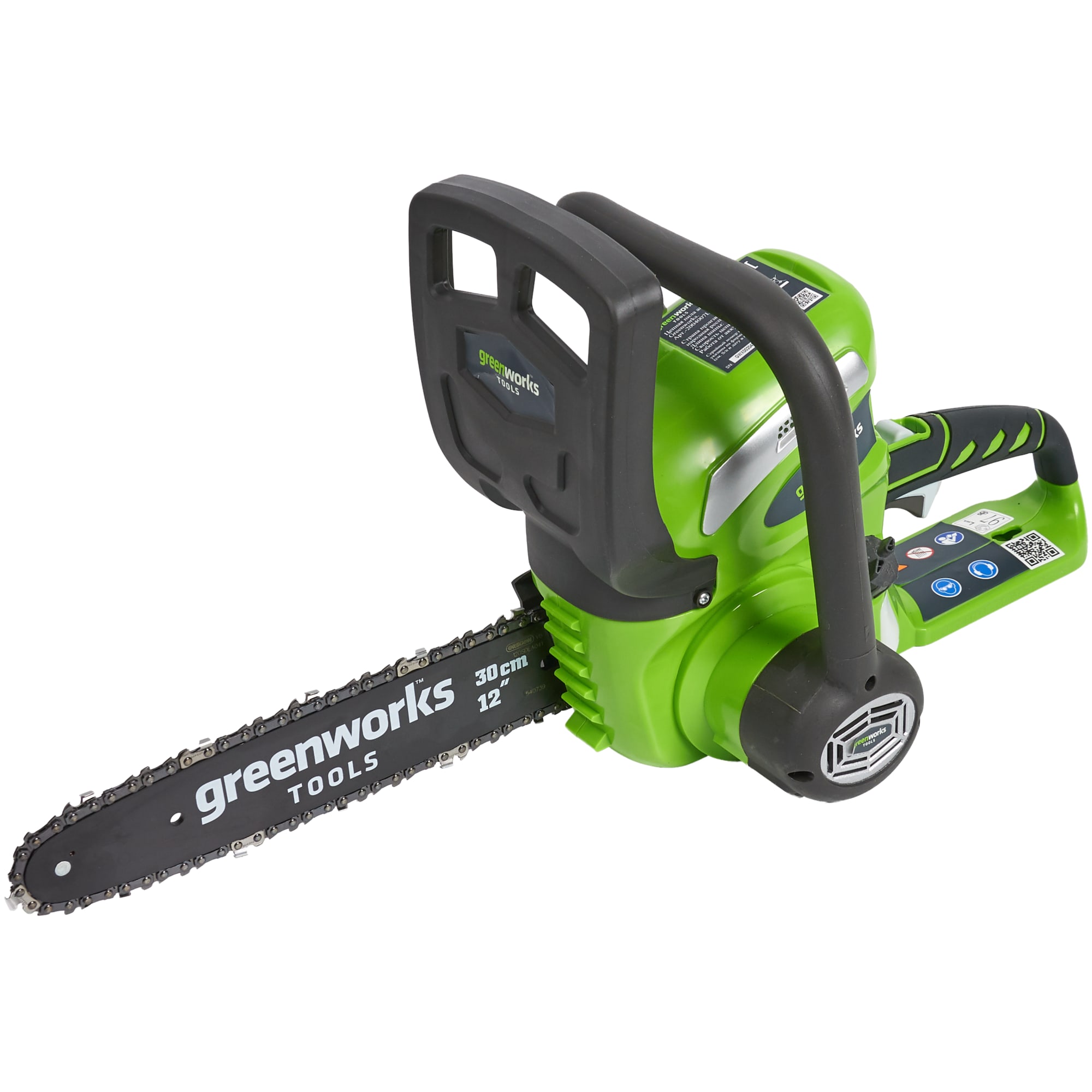 Пила 40. Цепная электрическая пила GREENWORKS g40cs30 2.0Ah x1. Аккумуляторная пила Гринворкс. Аккумуляторная цепная пила GREENWORKS g40cs30 20117ub. Аккумуляторная цепная пила GREENWORKS 40.